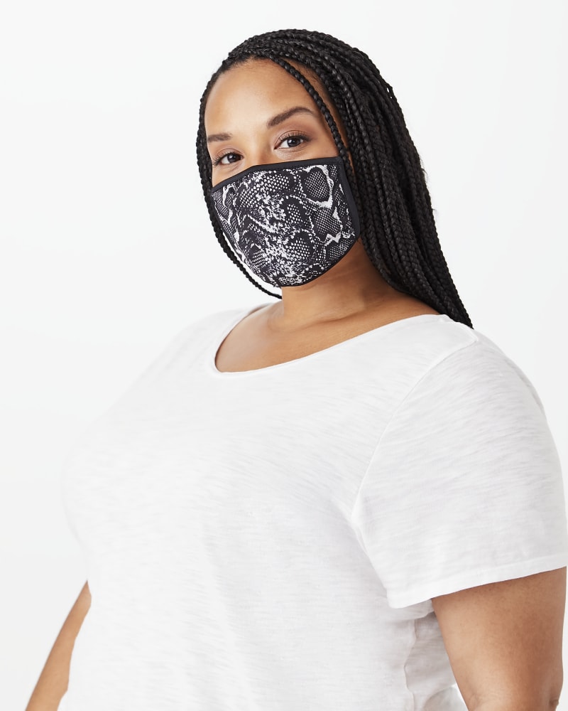 Front of plus size Pack of 3 Cloth Face Masks by Rachel by Rachel Roy | Dia&Co | dia_product_style_image_id:144442